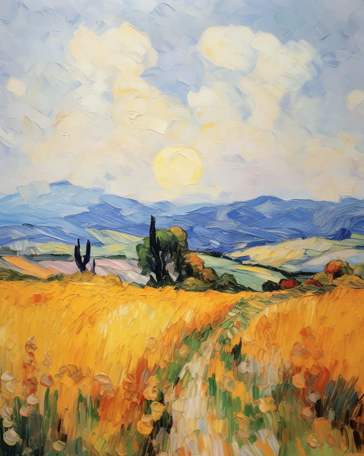 Wheat Field in Summer