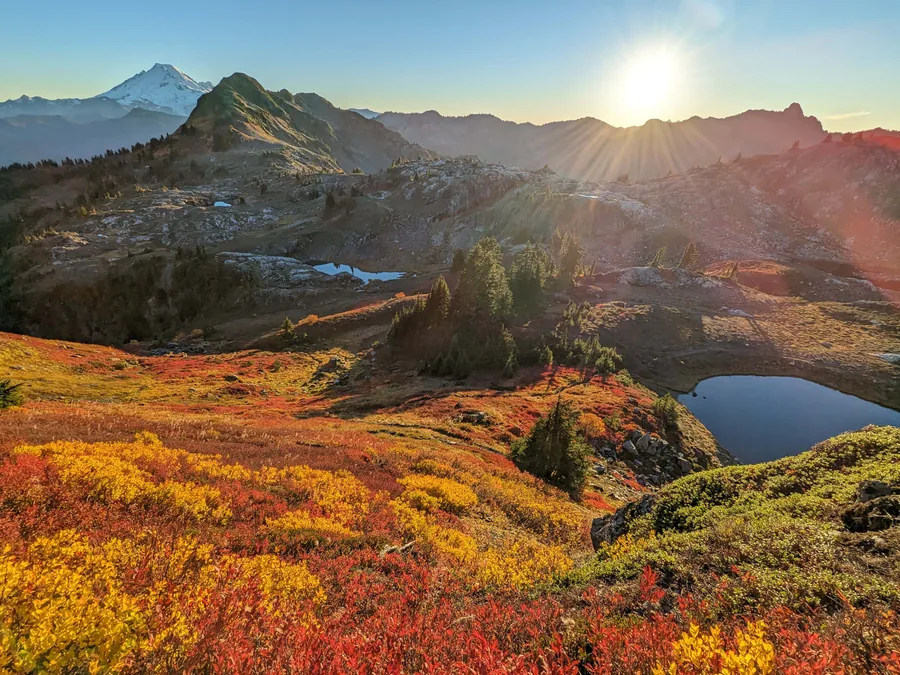 Alpine Autumn at Sunrise
