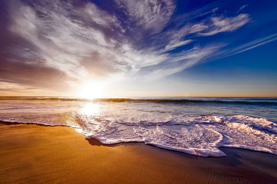 Surf at Sunset