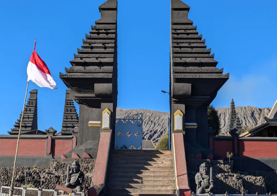 Temple Gate at Bromo