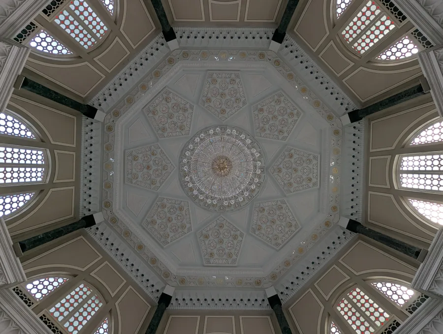 Ceiling of the Ubudiah Mosque