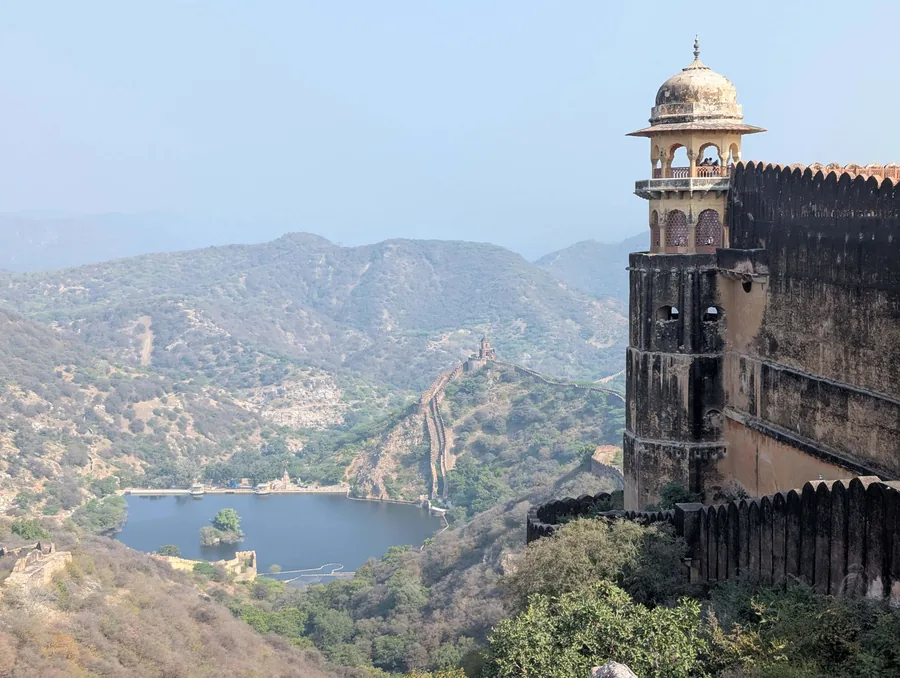 Jaigarh Fort Above the Lake