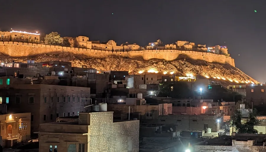 Jaisalmer Fort at Night
