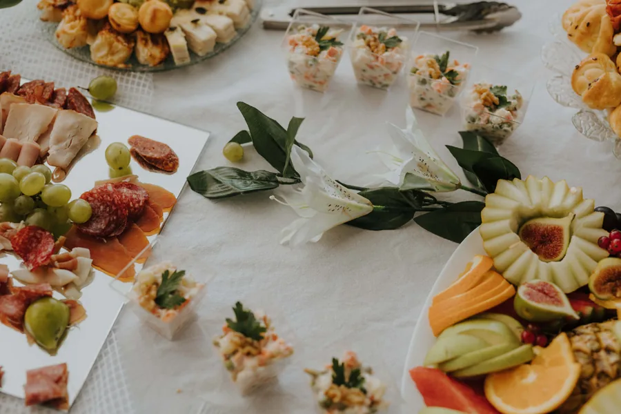 A Table Laid for Guests