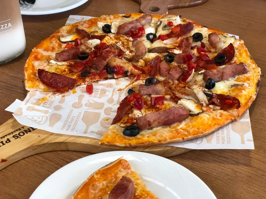 Pizza on the Board