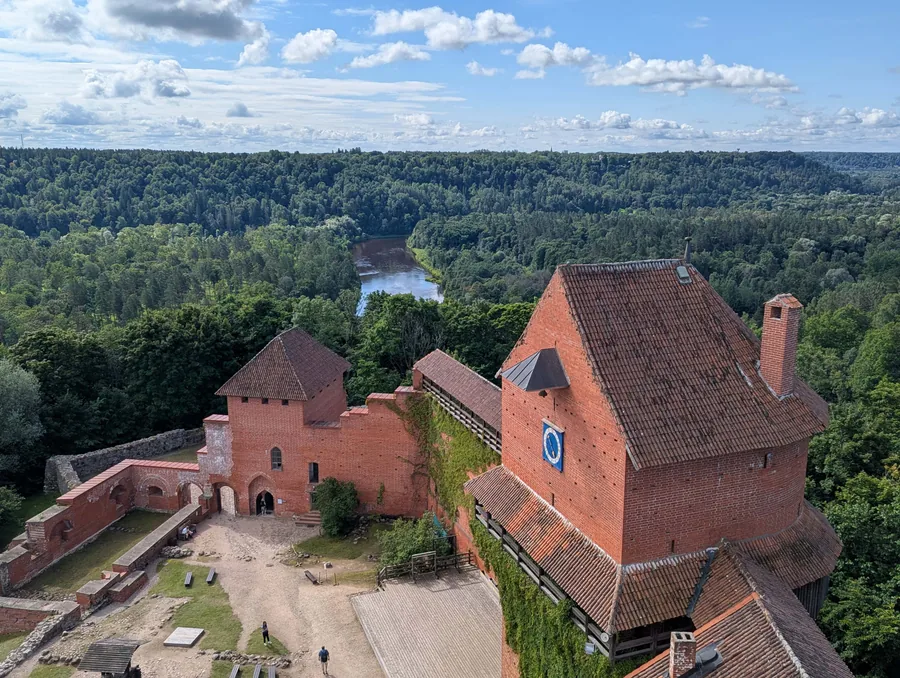 Turaida Castle Above the Gauja