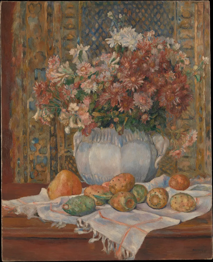 Flowers and Prickly Pears
