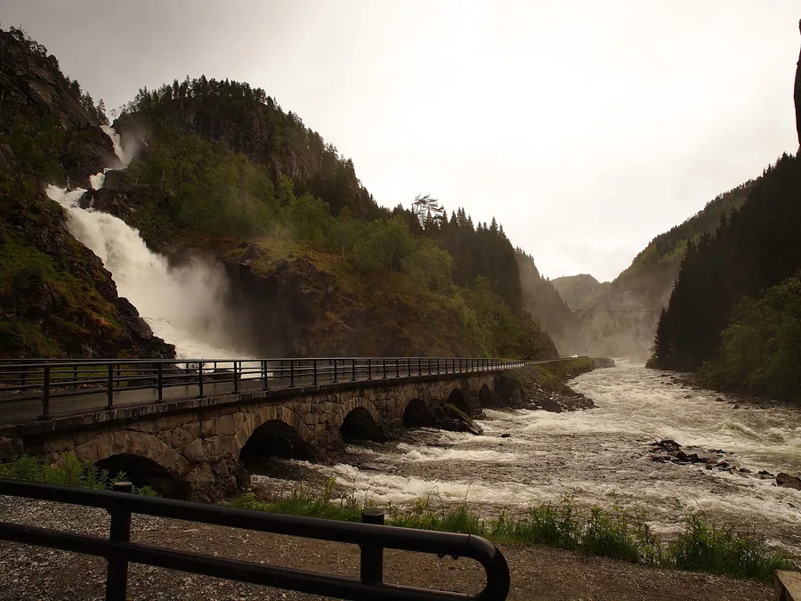 Bridge Below Latefossen