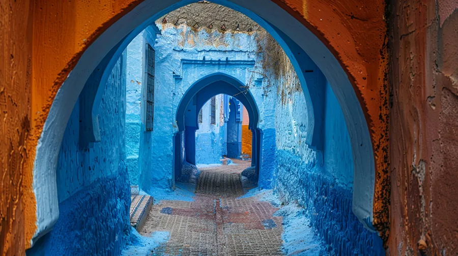 Blue Archway, Chefchaouen