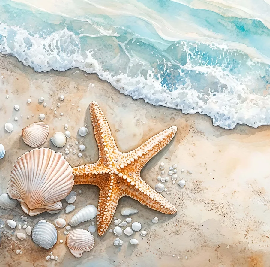 Starfish and Shells