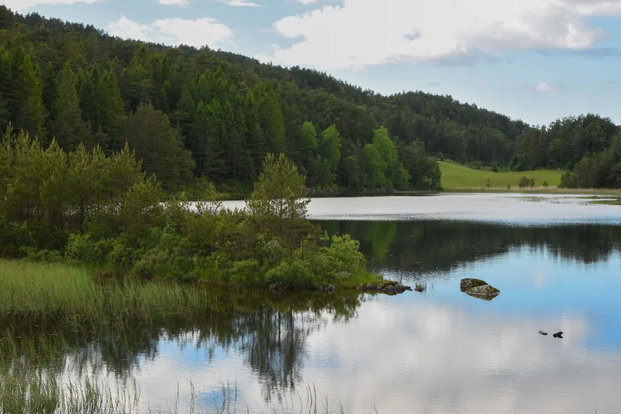 A Quiet Lake in Norway