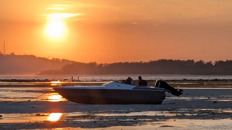 Low Tide at Sunset