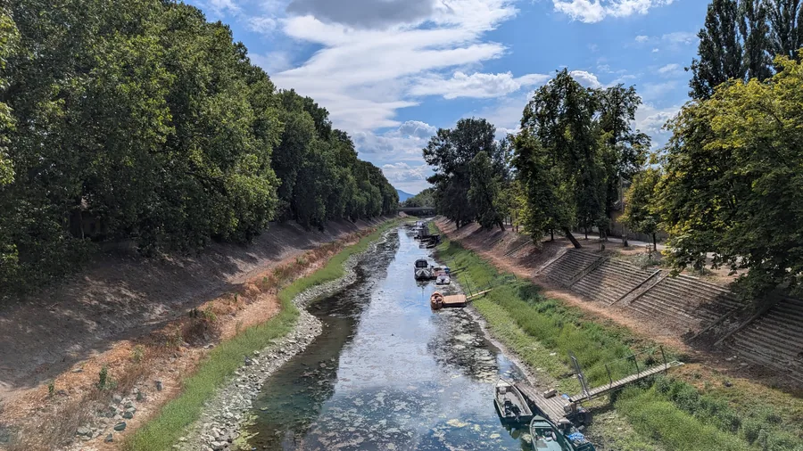 Low Water on the Danube