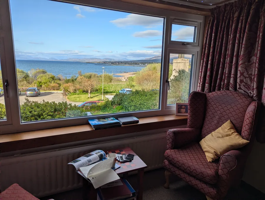 Broadford Bay Window View