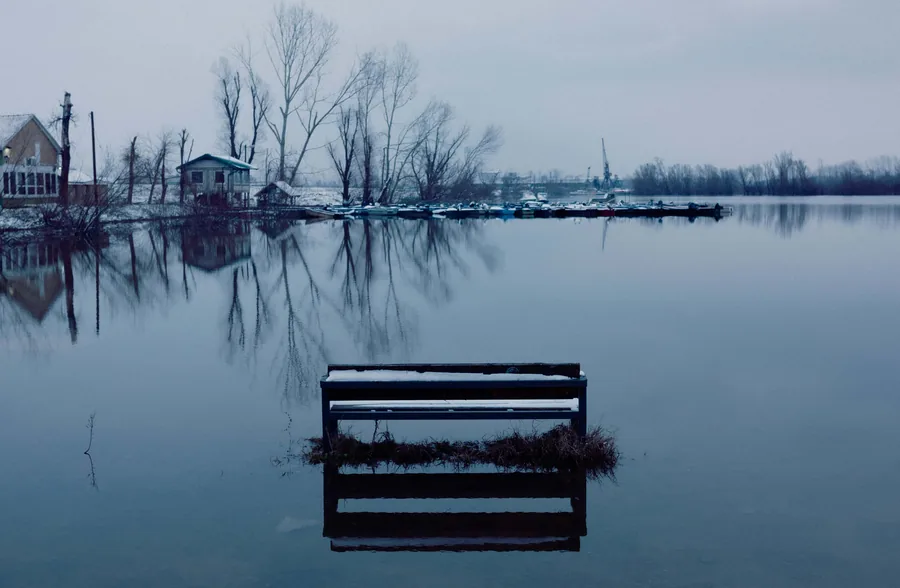 The Bench in the Flood