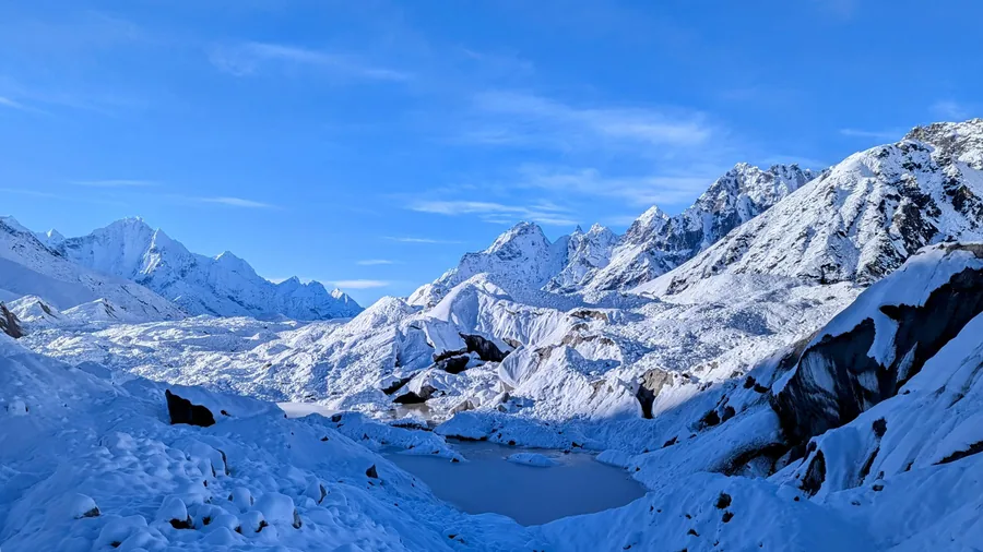 Glacial Lake in the Himalayas